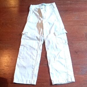 Abercrombie Kids High Rise White Pants